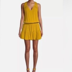 Ramy Brook Mustard Midi Dress